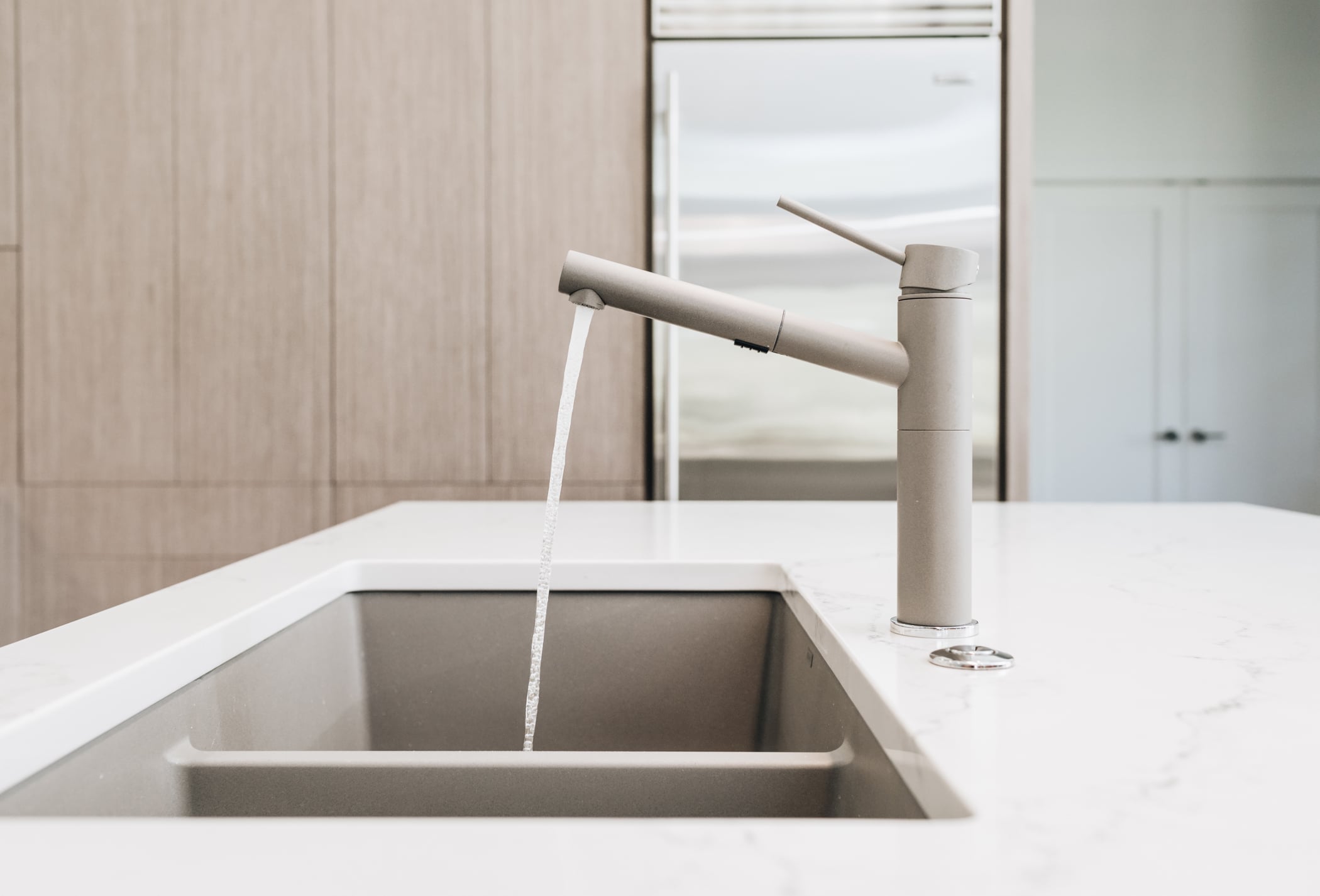 modern matte finish kitchen sink - citation kitchens